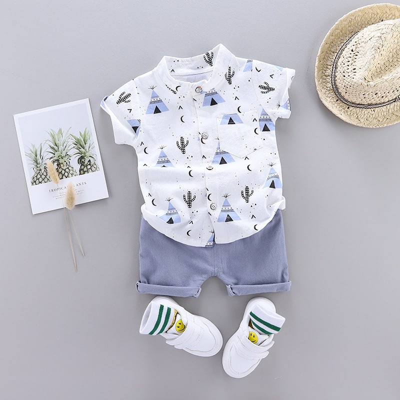 Infant Newborn Baby Boy and Girl Monthly Milestone Outfits